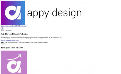 appydesign.co.uk screenshot