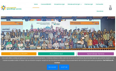 aprendizajeservicio.net screenshot