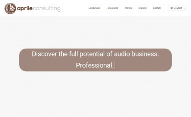 aprileconsulting.com screenshot