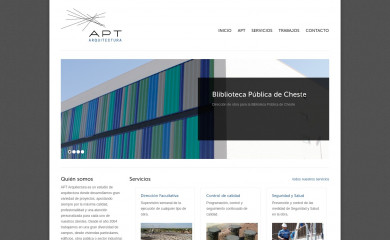 aptarquitectura.com screenshot