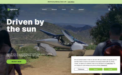 aptera.us screenshot