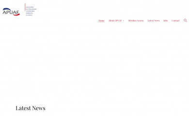 apuaf.org screenshot