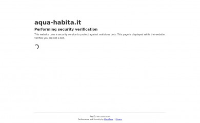 aqua-habita.it screenshot