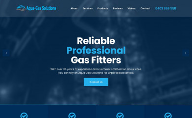 aquagassolutions.com.au screenshot