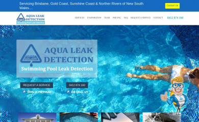 aqualeakdetection.com.au screenshot