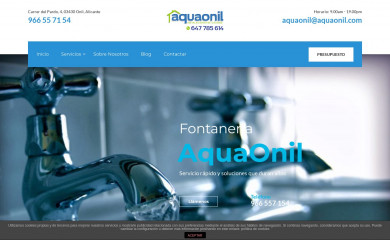 aquaonil.com screenshot