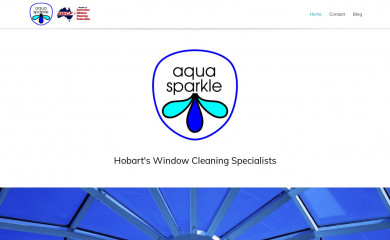 aquasparkle.com.au screenshot