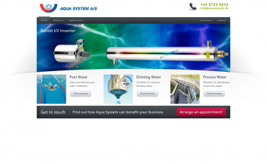 aquasystem.dk screenshot