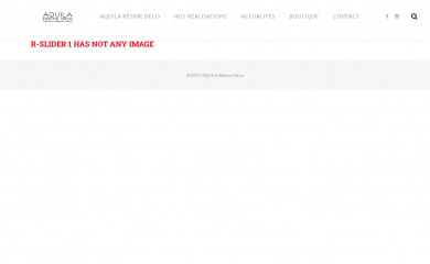 aquila-resinedeco.fr screenshot