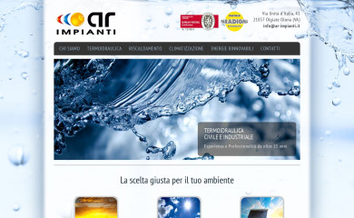 ar-impianti.it screenshot
