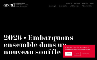 arcal-lyrique.fr screenshot