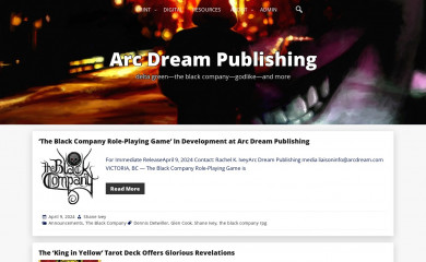 arcdream.com screenshot