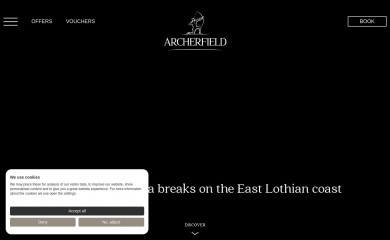 archerfieldhouse.com screenshot