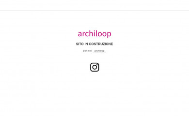 archiloop.it screenshot