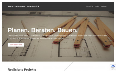 architekt-dueck.de screenshot