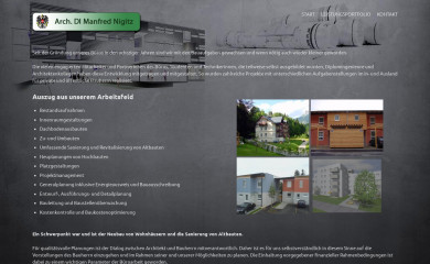 architekt-nigitz.at screenshot