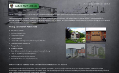 architekt-nigitz.at screenshot