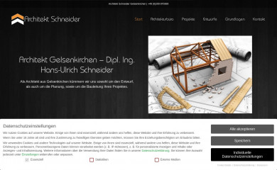 architekt-schneider-ge.de screenshot