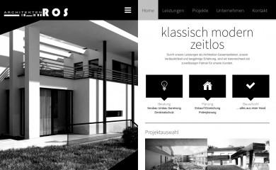 architekten-ros.at screenshot