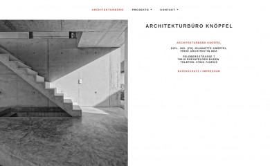 architektur-knoepfel.de screenshot