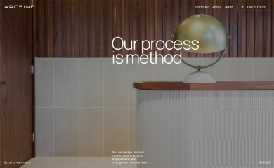 arcsine.com screenshot