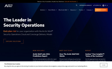 arcticwolf.net screenshot
