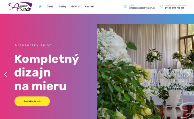 aranzerskysalon.sk screenshot