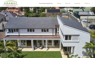 aranac.com.au screenshot