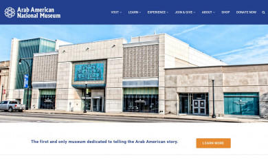 arabamericanmuseum.org screenshot