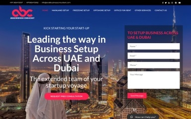 arabbusinessconsultant.com screenshot