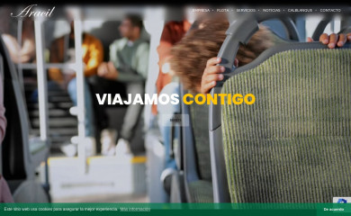 aracilbus.es screenshot