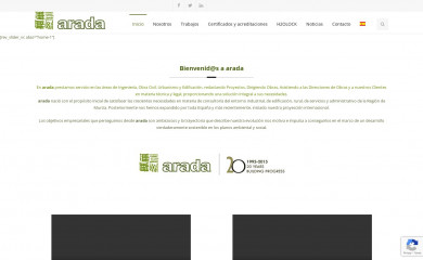 arada.es screenshot