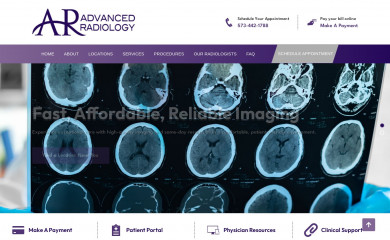 aradiology.com screenshot