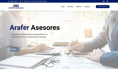 araferasesores.es screenshot