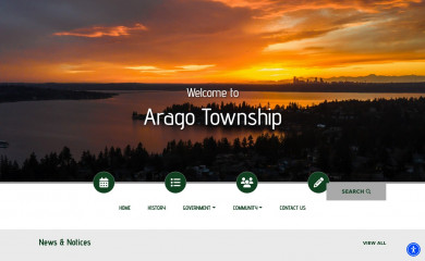 aragotownshipmn.gov screenshot