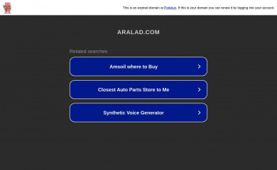 aralad.com screenshot