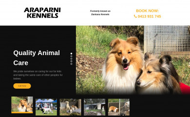 araparnikennels.com.au screenshot