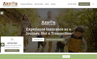 arborinsurancegroup.com screenshot