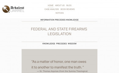 arbalestquarrel.com screenshot
