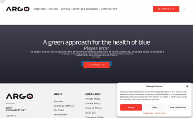 argoshipmanagement.com screenshot