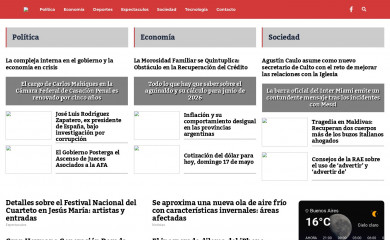 argentinoshoy.com screenshot