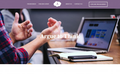 arguetothink.com screenshot