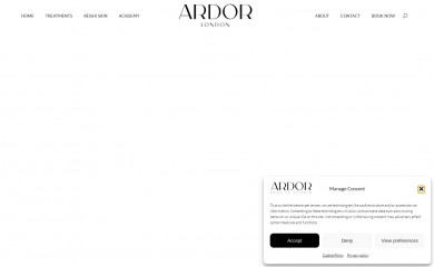 ardorbeautystudio.co.uk screenshot
