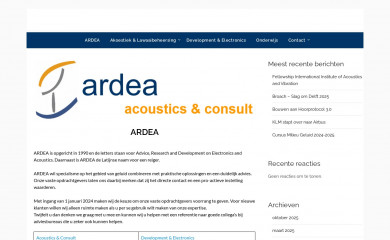 ardea.nl screenshot