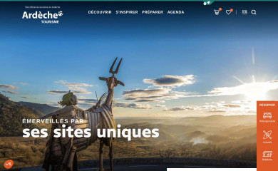 ardeche-guide.com screenshot