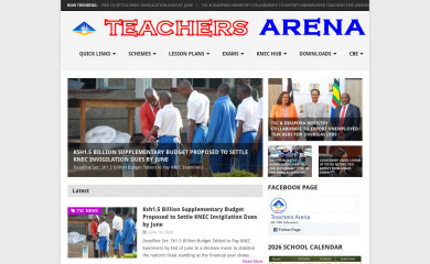 arena.co.ke screenshot