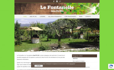 areapicniclefontanelle.it screenshot