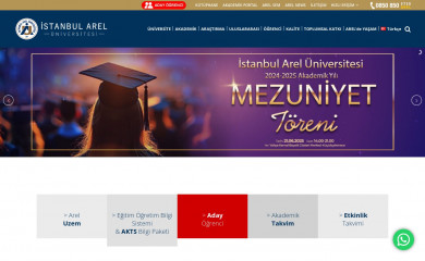 arel.edu.tr screenshot