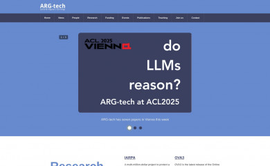 arg-tech.org screenshot