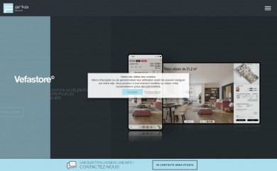 arka-studio.fr screenshot